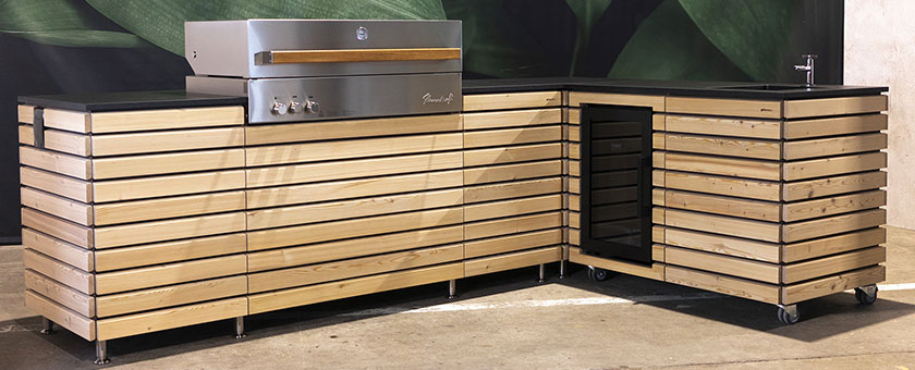 Outdoor-Küche von Grillmodul
